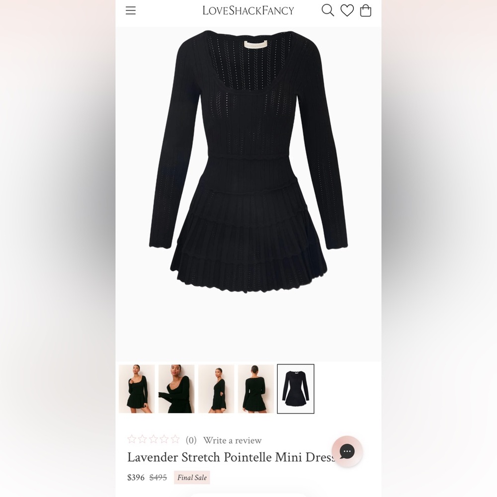 LoveShackFancy knit dress
